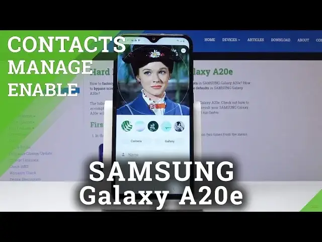 Video thumbnail for How to Assign Photo to Contact in SAMSUNG Galaxy A20e - Personalize Contacts