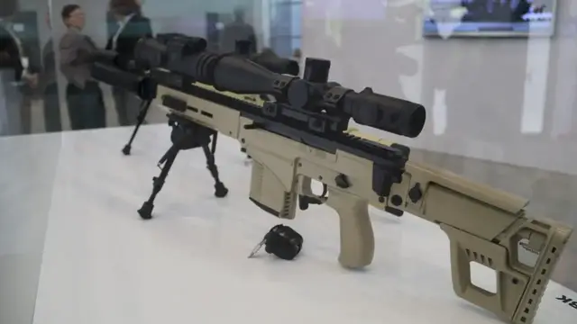'Video thumbnail for SVDM  SVK Kalashnikov Калашников sniper rifle  review interview Army 2016 Russia Russian firearms ma'