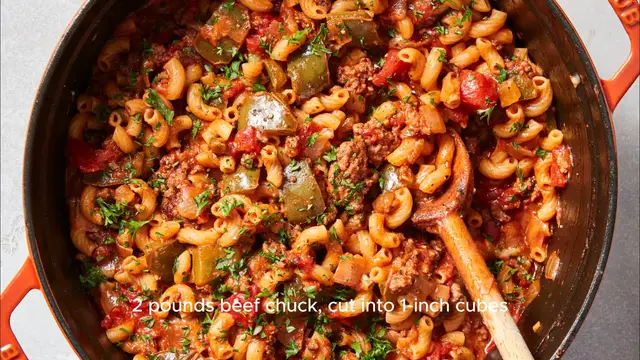 Video thumbnail for Simple Goulash Recipe
