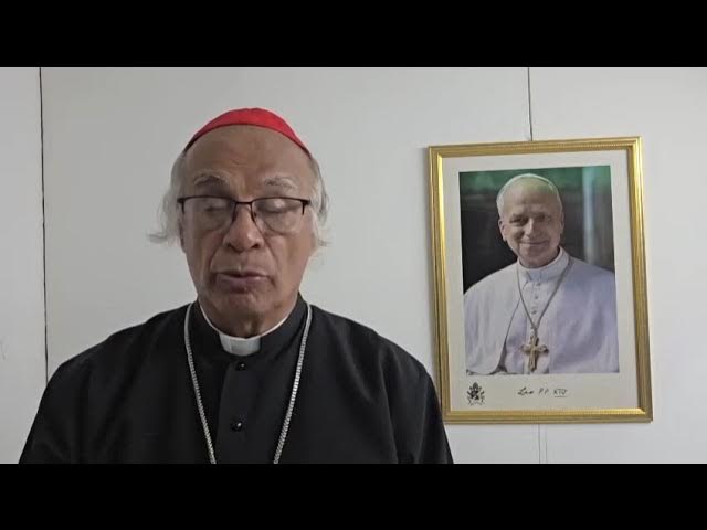Video thumbnail for Cinco obispos de la Conferencia Episcopal de Nicaragua respaldan llamado del Papa a la paz