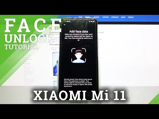 'Video thumbnail for How to Set Up Face Unlock on XIAOMI Mi 11 – Use Face Recognition'