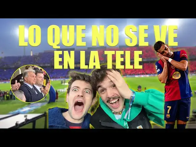 Video thumbnail for ASÍ VIVIMOS LA EXPERIENCIA VIP DEL BARÇA-INTER EN CHAMPIONS
