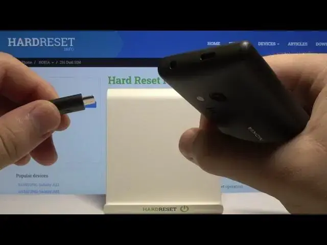 Video thumbnail for How to Plug Charger in NOKIA 216 - Locate Charger Jack