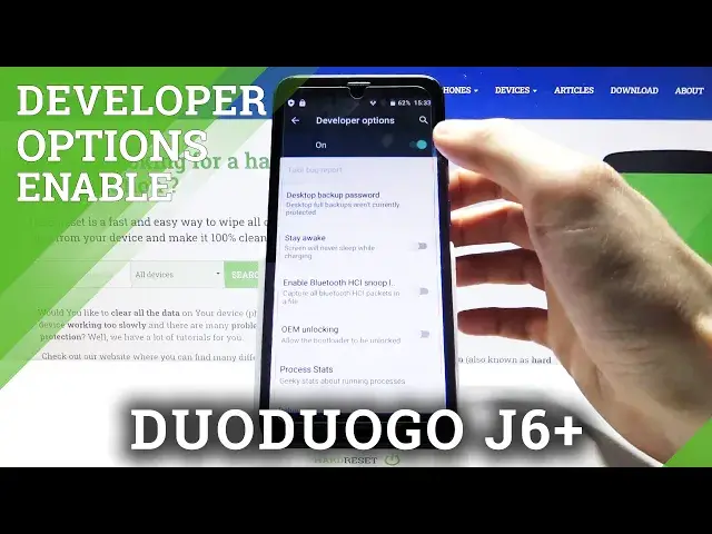 Video thumbnail for How to Activate Developer Options in DUODUOGO J6+ - Unlock Developer Features