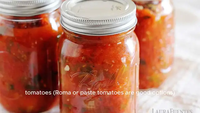 Video thumbnail for Canned salsa recipe
