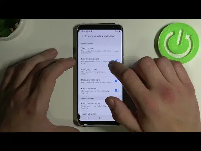 'Video thumbnail for How to Turn On/Off Touch Sounds in SAMSUNG Galaxy S8 – Manage Touch Sound'