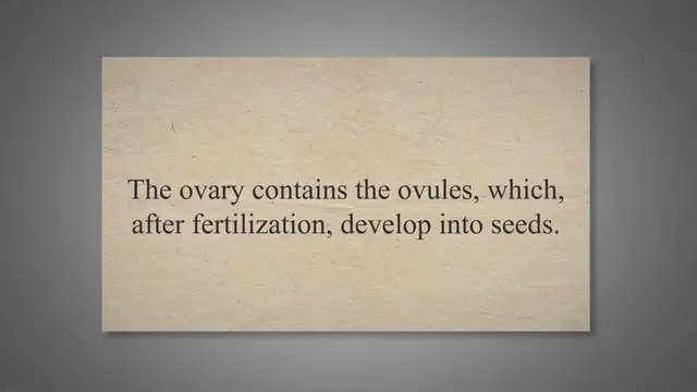 Video thumbnail for What Part of the Plant Makes Seeds for Reproduction