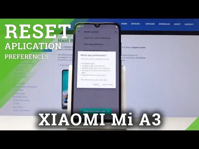 'Video thumbnail for XIAOMI Mi A3 How to Reset App Preferences'