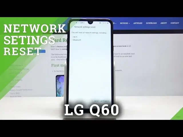 'Video thumbnail for How to Reset Network Settings in LG Q60 – Reset Wi-Fi and Bluetooth'