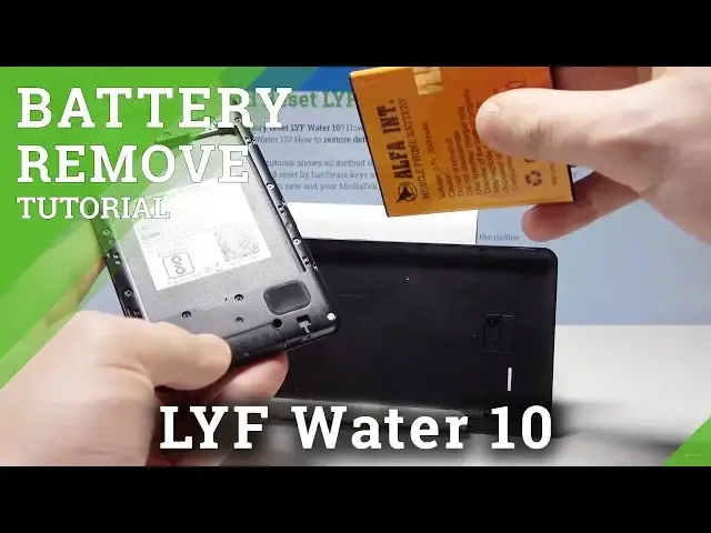Video thumbnail for How to Replace Battery in LYF Water 10 - Remove / Insert Battery