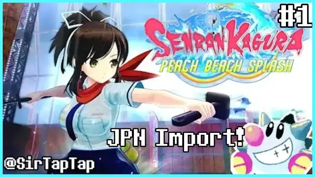 Video thumbnail for Let's Play Senran Kagura Peach Beach Splash #1 | Japanese Import Impressions!