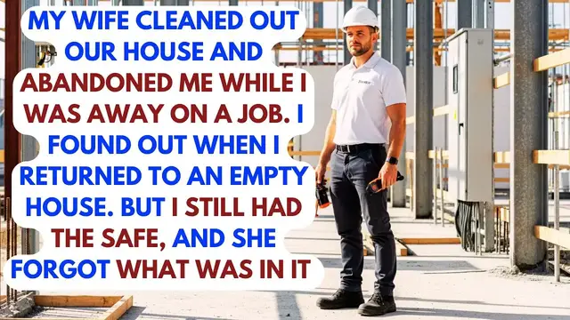 'Video thumbnail for My Wife Emptied Our House And Left Me While I Was Away on a Job. But She Forgot The Safe'