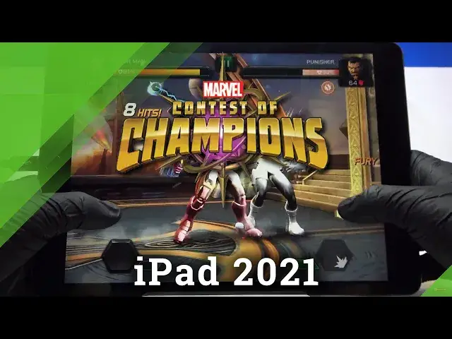 'Video thumbnail for Marvel Contest of Champions gameplay on iPad 2021 - Performance Checkup & Game Settings'