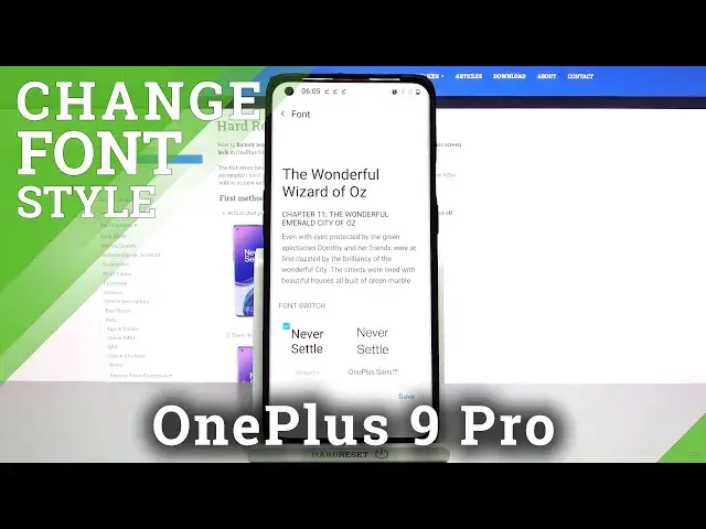 'Video thumbnail for How to Change Font Style on OnePlus 9 Pro'
