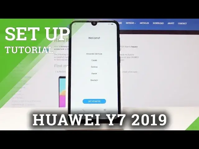 Video thumbnail for How to Set Up Huawei Y7 2019 - Configuration Process