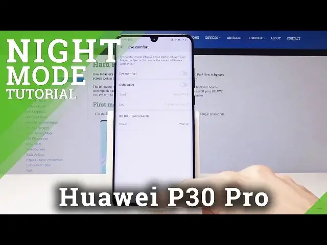'Video thumbnail for How to activate Night Mode in HUAWEI P30 Pro - Eye Protection'