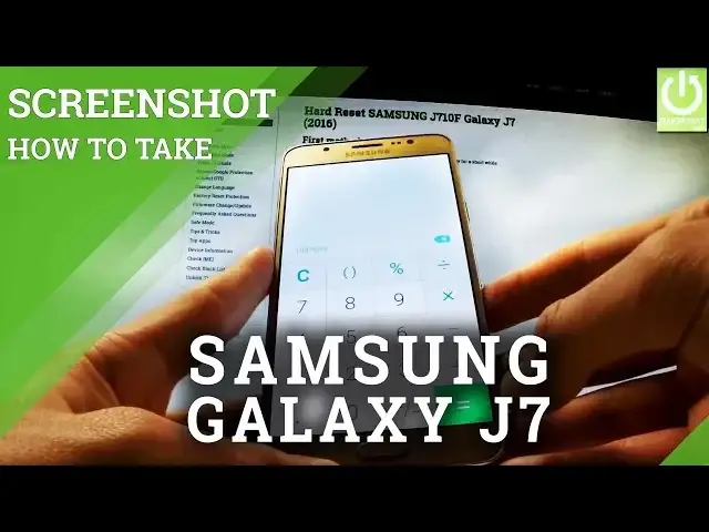 'Video thumbnail for How to Take Screenshot on SAMSUNG Galaxy J7 (2016)'