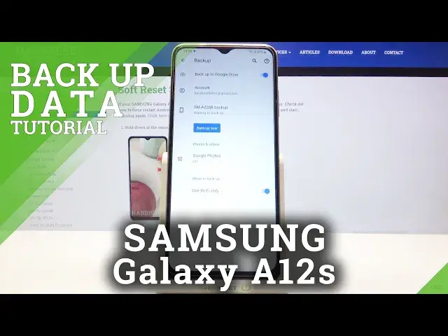 Video thumbnail for How to Enable Google Backup on SAMSUNG Galaxy A12s – Use Google Backup