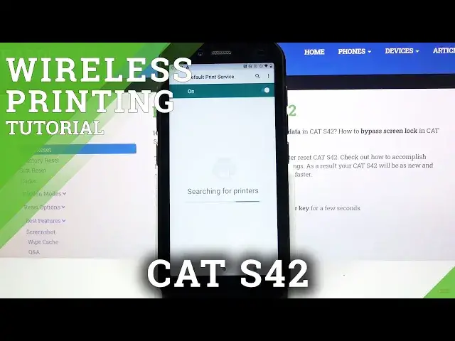 Video thumbnail for How to Connect Cat S42 to Printer - Printing Settings