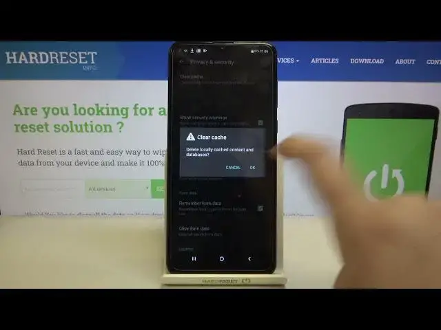 'Video thumbnail for Fake SAMSUNG – How to Clear Browsing Data'