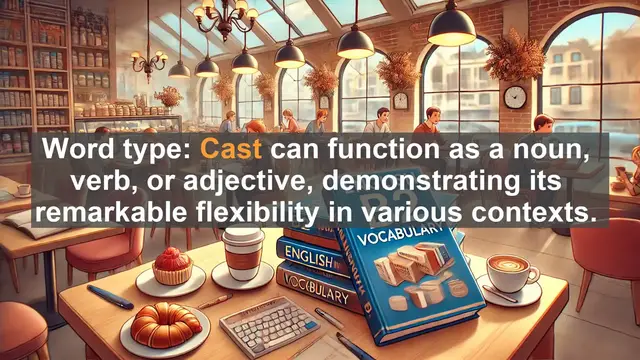 Video thumbnail for 1500 Must Know CEFR B2 Vocabulary - The Many Faces of 'Cast': A Versatile Word in English