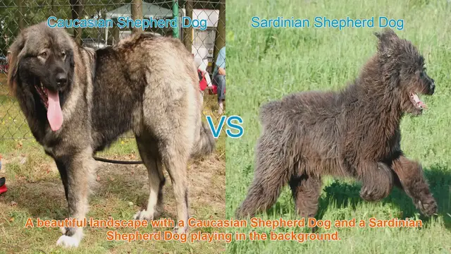 Video thumbnail for Comparing Caucasian Shepherd Dog vs. Sardinian Shepherd Dog