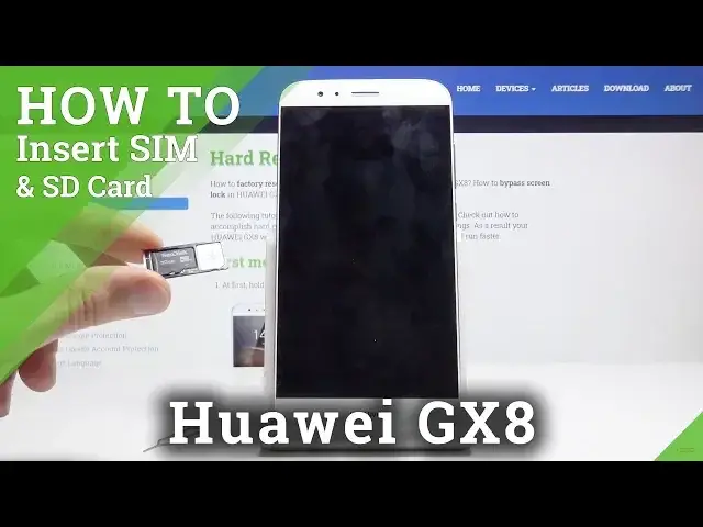 'Video thumbnail for How to insert SIM Card to Huawei GX8 – Input Memory Card'