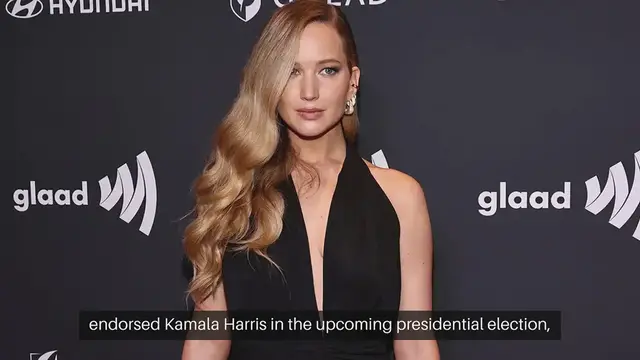 Video thumbnail for Jennifer Lawrence Reveals Why She’s Endorsing Kamala Harris: “Abortion Is Literally on the Ballot”