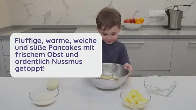 Video thumbnail for Vegane Blaubeer-Pancakes ohne Zucker