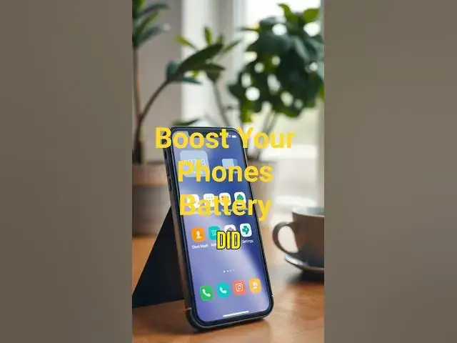 Video thumbnail for Boost Your Phone's Battery Life by 50% with These Simple Tips #BatteryLife #PhoneTip #SmartphoneHack