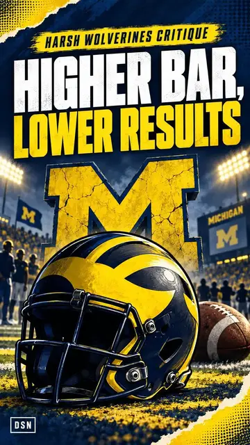Video thumbnail for Michigan is being judged by a much higher standard