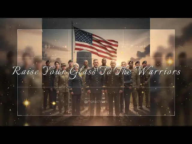Video thumbnail for Veteran Tribute Song Rock Anthem | Raise Your Glass To The Warriors #RockAnthem #VeteranTribute