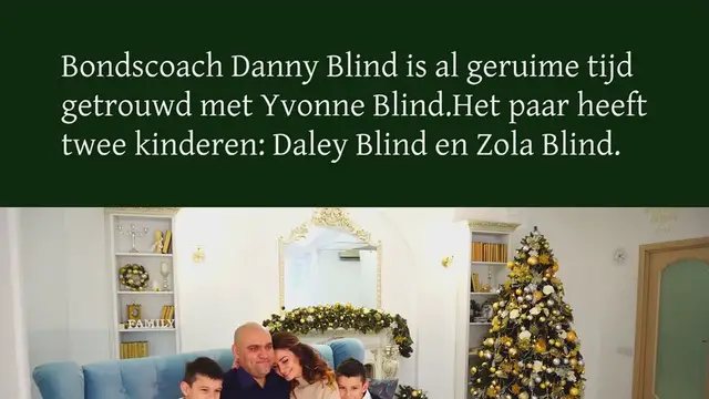 Video thumbnail for Yvonne Blind, vrouw van bondscoach Danny Blind: