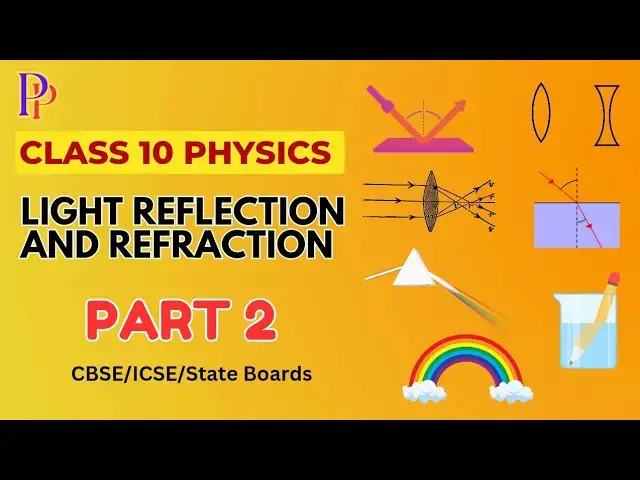 'Video thumbnail for Light reflection and refraction-II | Class 10 physics'