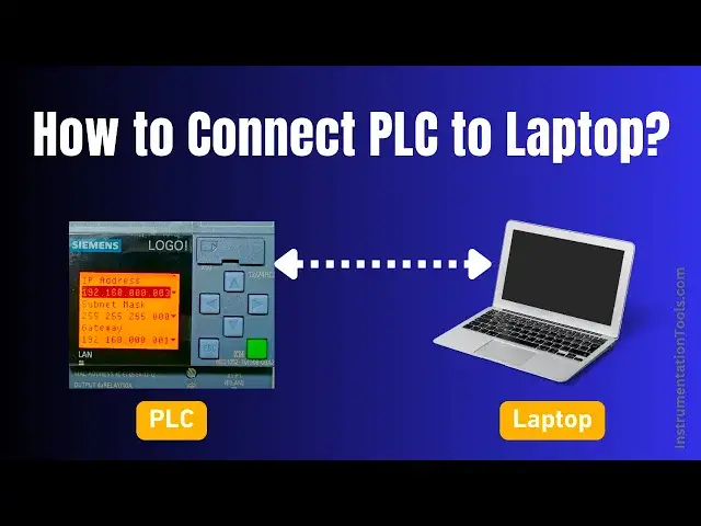 Video thumbnail for How to Connect a PLC to a Laptop? - Configure IP Addresses