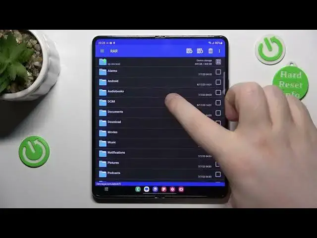 Video thumbnail for How to Create RAR Archive in SAMSUNG Galaxy Z Fold 5 – Pack Files