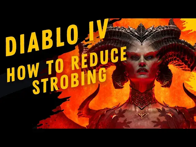 Video thumbnail for How To Reduce Strobing In Diablo IV