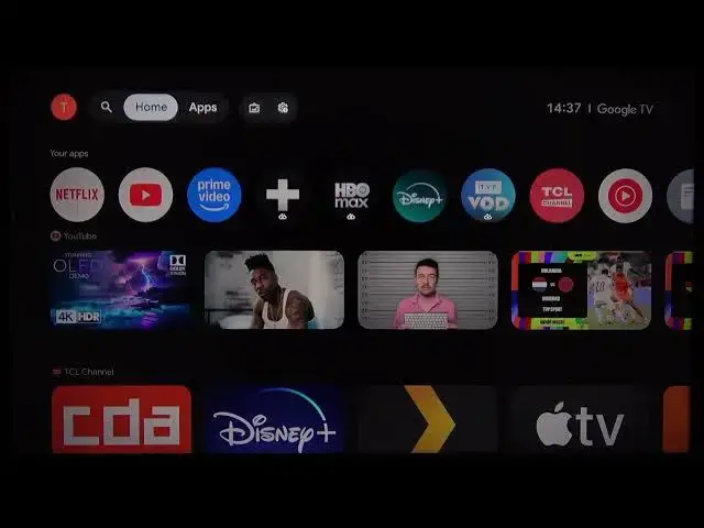 Video thumbnail for TCL 43C61B – How to Switch User Profiles