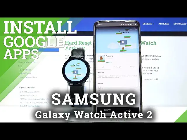 'Video thumbnail for How to Install Applications in SAMSUNG Galaxy Watch Active 2 – Download Apps'