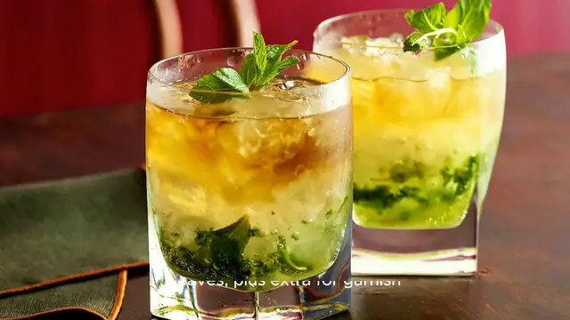 Video thumbnail for Mint julep recipe