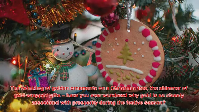 Video thumbnail for Why Is The Color Gold Symbolic Of Prosperity During Christmas?