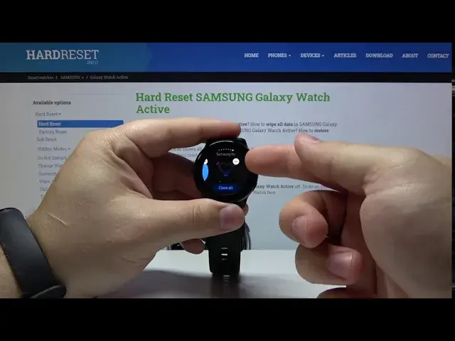 Video thumbnail for How to Close Recent Apps on SAMSUNG Galaxy Watch Active – Deactivate Running Apps