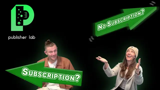 Video thumbnail for Impact of AI on Search Rankings & Subscription Trends for Digital Publishers | Publisher Lab Ep. 56