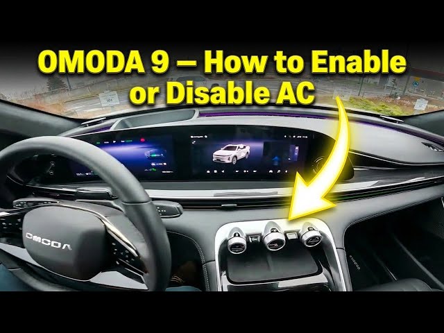 Video thumbnail for OMODA 9 – How to Enable or Disable AC