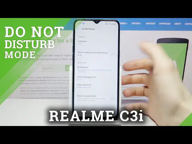 'Video thumbnail for How to Enable Do Not Disturb Mode in REALME C3i – Personalize Silent Preferences'