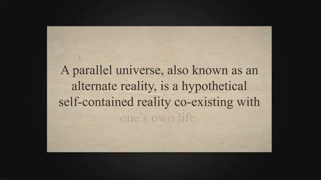 Video thumbnail for Are You, The Only 'You' Present In This Universe?