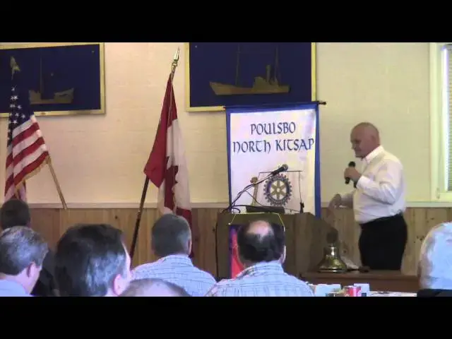 Video thumbnail for Poulsbo Rotary 8-22-14