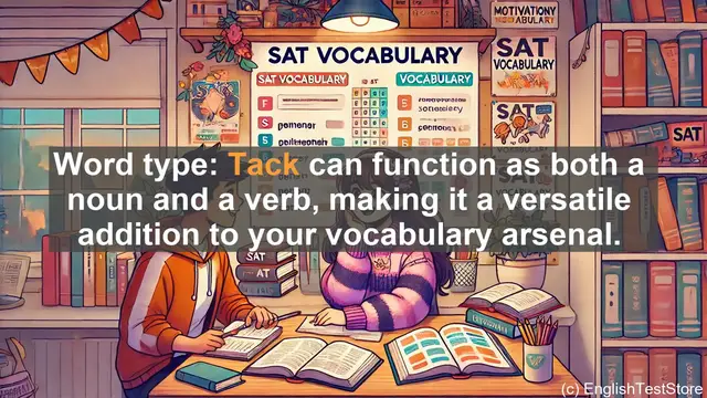 Video thumbnail for 5000 Must Know SAT Vocabulary - The Many Meanings of 'Tack': From Nails to Sailing