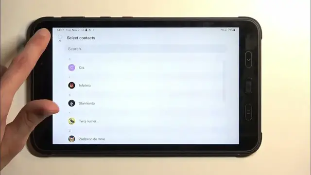 Video thumbnail for How to Import Contacts in Samsung Tab Active – Import & Export Saved Numbers