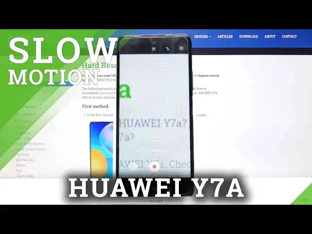 Video thumbnail for How to Record Slow Motion in HUAWEI Y7A – Make Videos Slower